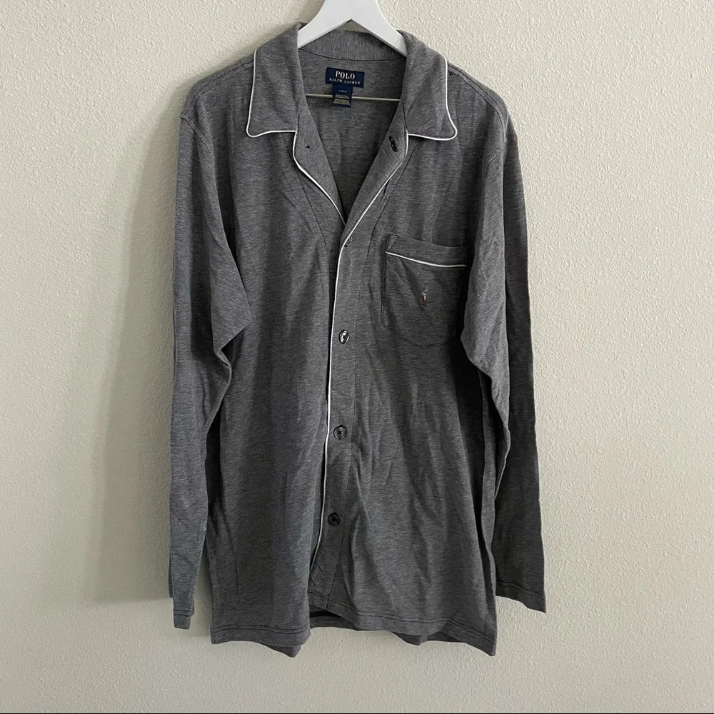 Polo Ralph Lauren Oxford Sleep Shirt Size L